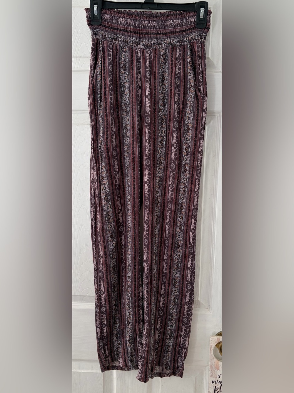 Anthropologie Boho Cheetah Pants